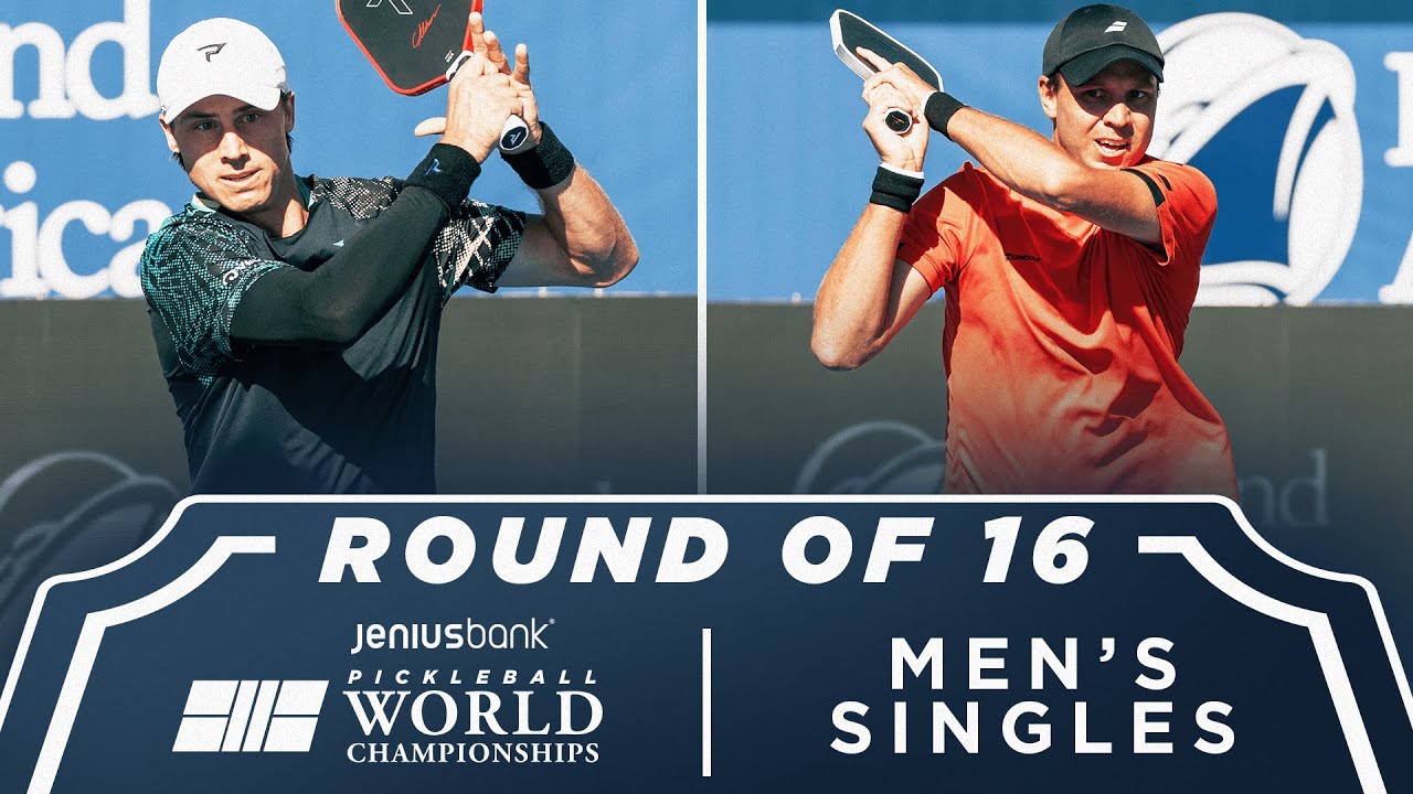Christian Alshon v Christopher Haworth at the Jenius Bank Pickleball World Championships