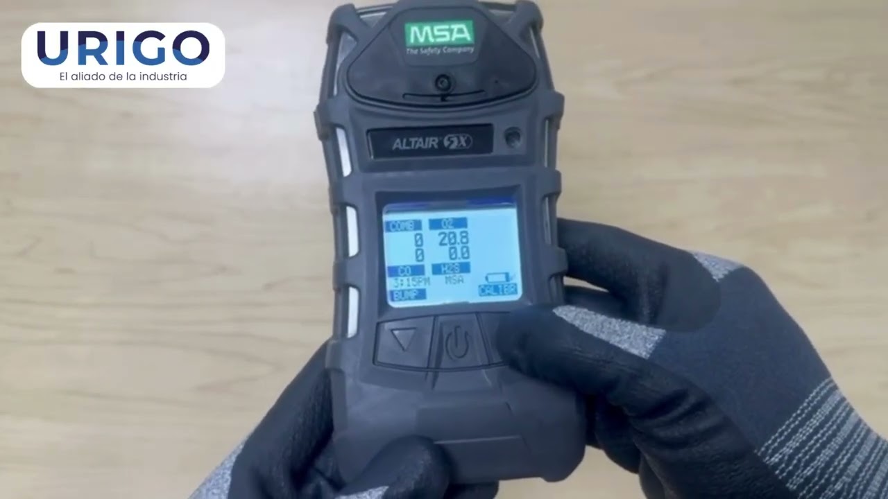 ALTAIR 5X  Calibración o ajuste del equipo