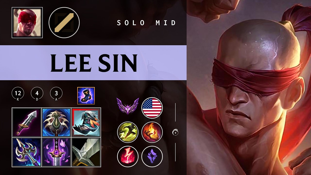 Lee Sin Mid vs Hwei - NA Master Patch 26.05