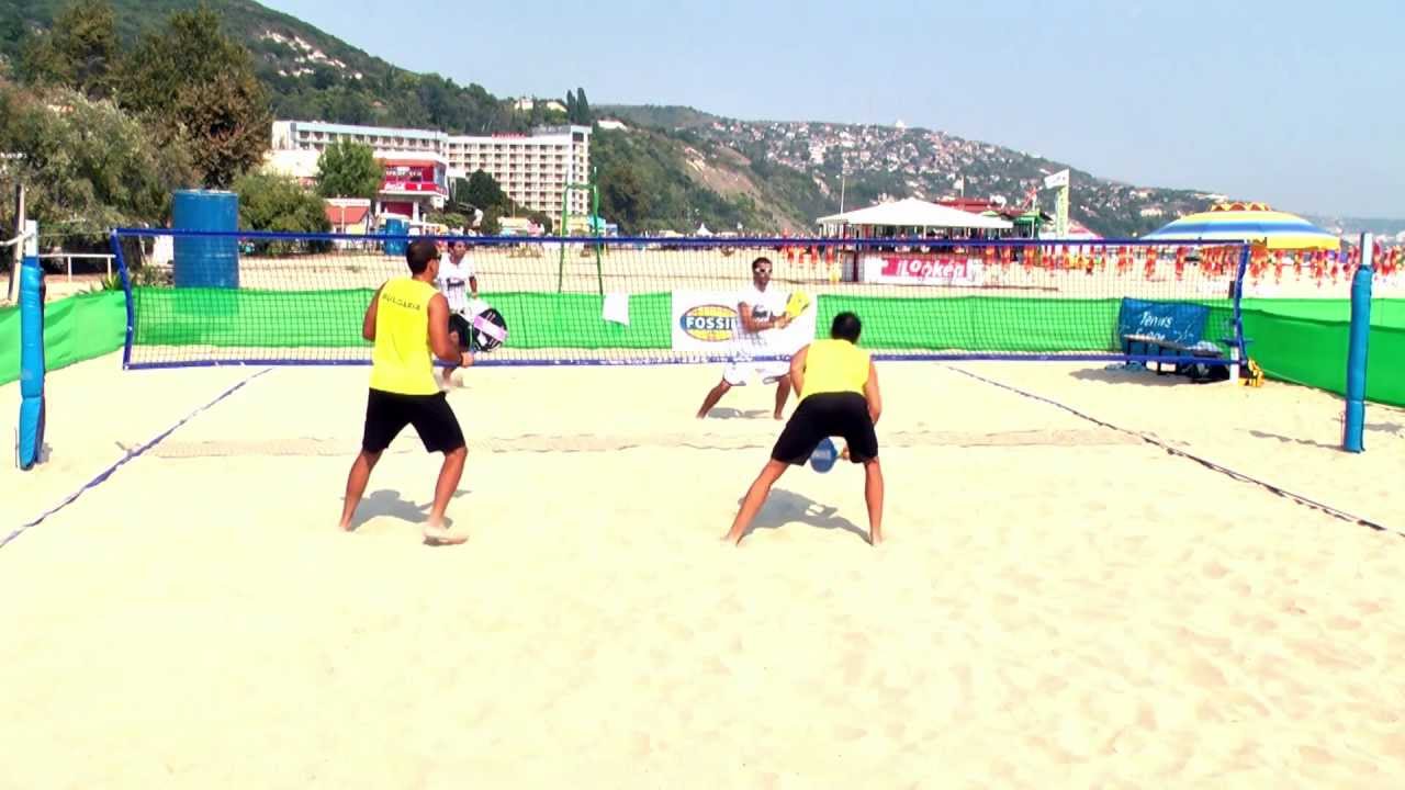 Bulgaria vs. Portugal Best Shot Beach Tennis ITF European Championship 2011 Albena Bulgaria
