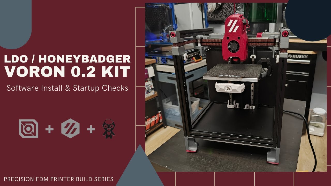 LDO Voron 0.2 Build - Software Install & Startup Checks