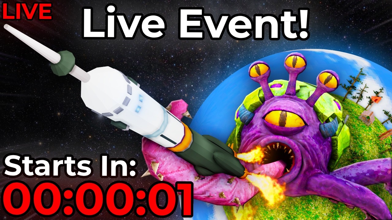 Gorilla Tag's LIVE EVENT NOW! COUNTDOWN⏱️Live! 🔴 (SUB = SHOUTOUT)