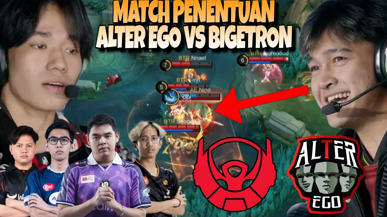 LAPU-LAPU NINOO VS EVERYBODY !! PANAS KEDUA TIM COK !! ALTER EGO VS BIGETRON MATCH 3 - MPL S17
