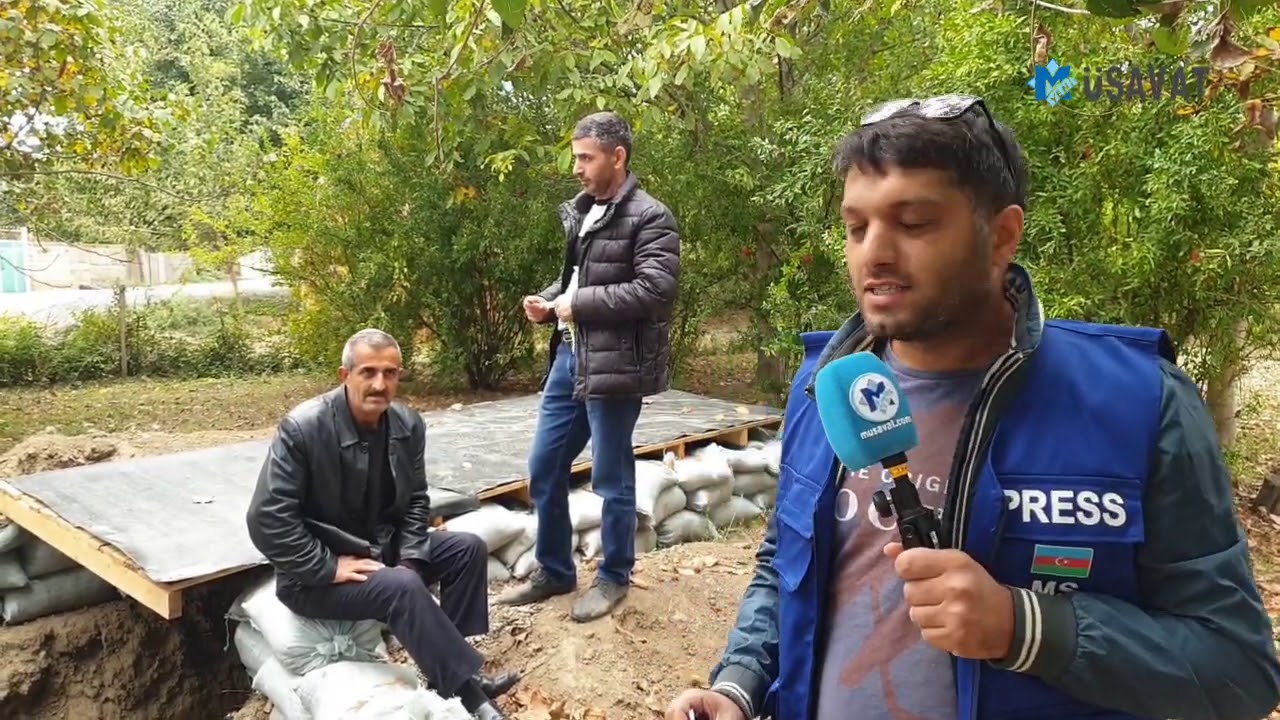 Əməkdaşlarımız atəş altında olan Tərtərdə