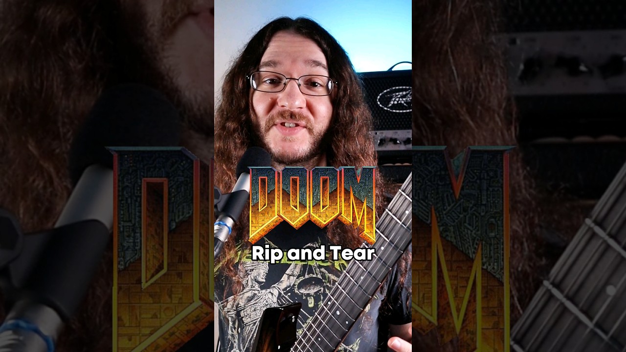 DOOM - Rip and Tear #металл #гитара #урокиигрынагитаре
