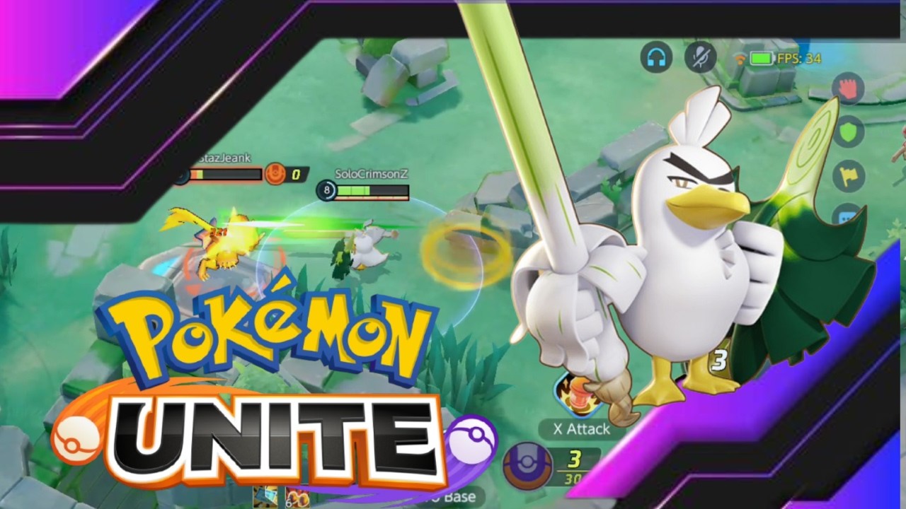 Unlocked the new  All Rounder Sirfetch'd Pokemon Unite