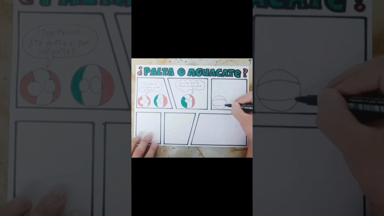 Como Hacer una Historieta #manualidadestoktok #historieta #aprendoencasa #comics #triptico