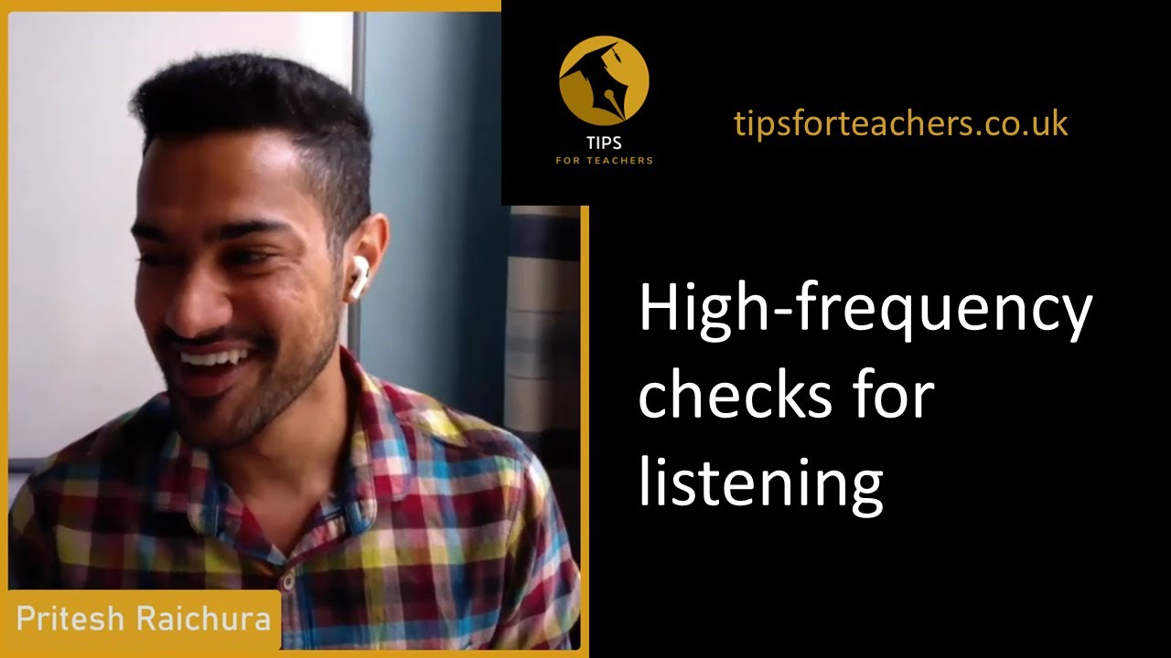 High-frequency checks for listening