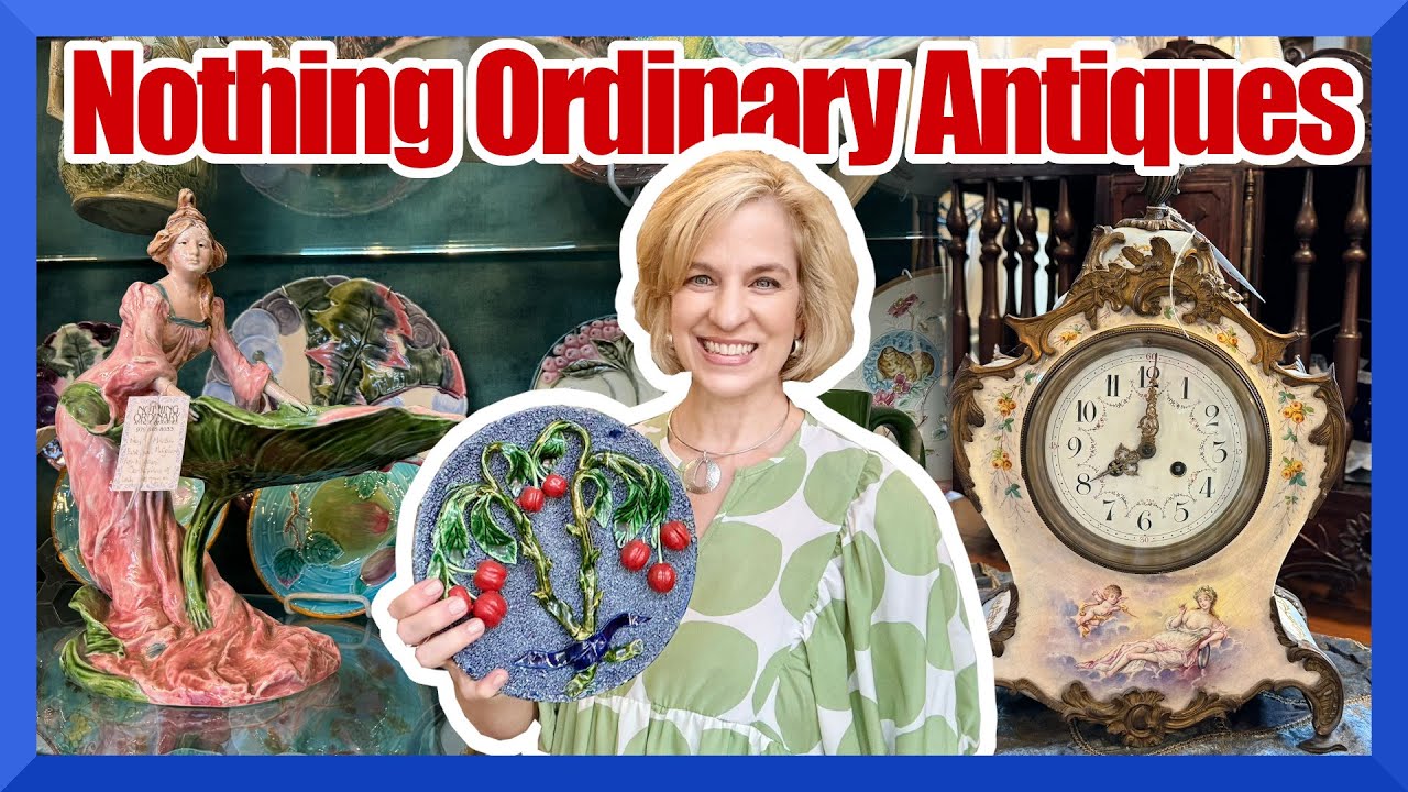 Best of all small town Texas antique mall! Discover Majolica, Tramp Art, Glass, Furniture + more.