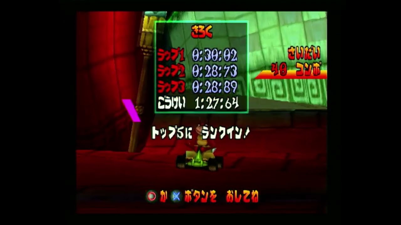 CTR - Tiger Temple 1.27.64 (Fast Char) WR