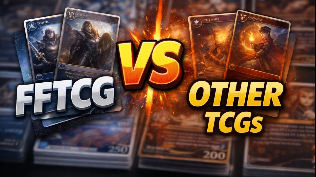 FFTCG vs Other TCGs