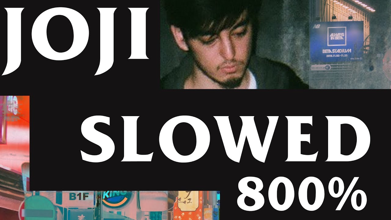 joji - medicine (SLOWED 800%)