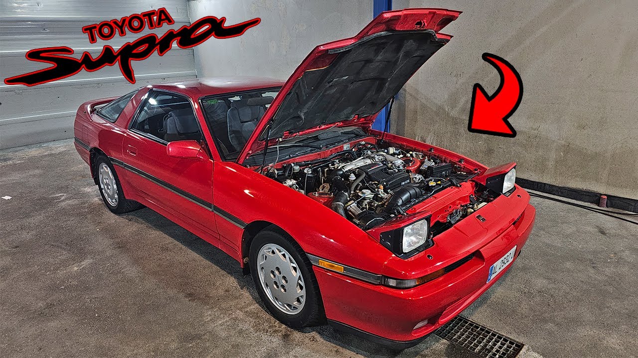 ARRANCAMOS el MOTOR del TOYOTA Supra mk3 TURBO abandonado💥