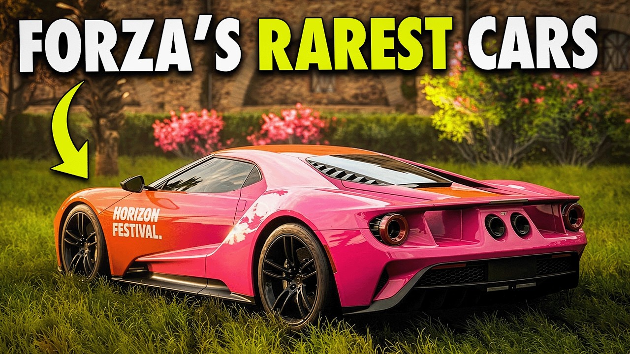 Я разблокировал ВСЕ 10 САМЫХ РЕДКИХ автомобилей в Forza!