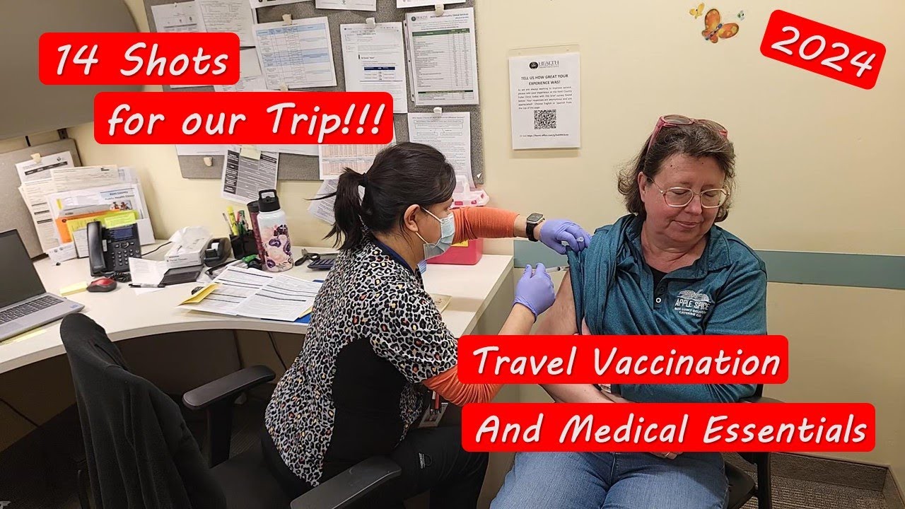 Travel Vaccinations for our World Cruise - Pokes Pills and More