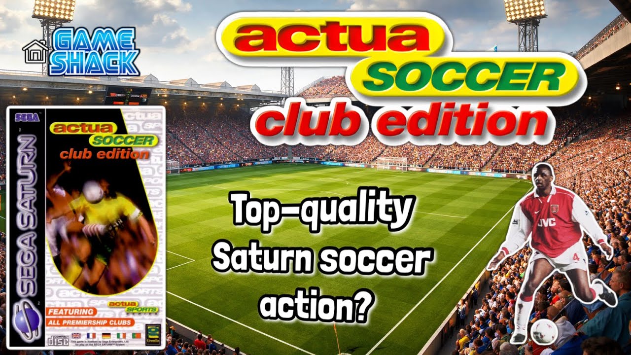 Обзор Actua Soccer Club Edition — Sega Saturn