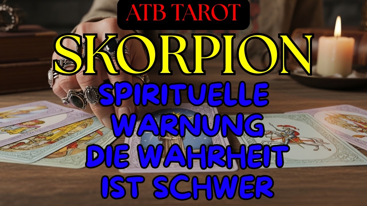 SKORPION: Dein Herz hat es schon gespürt aber die Wahrheit ist noch schlimmer