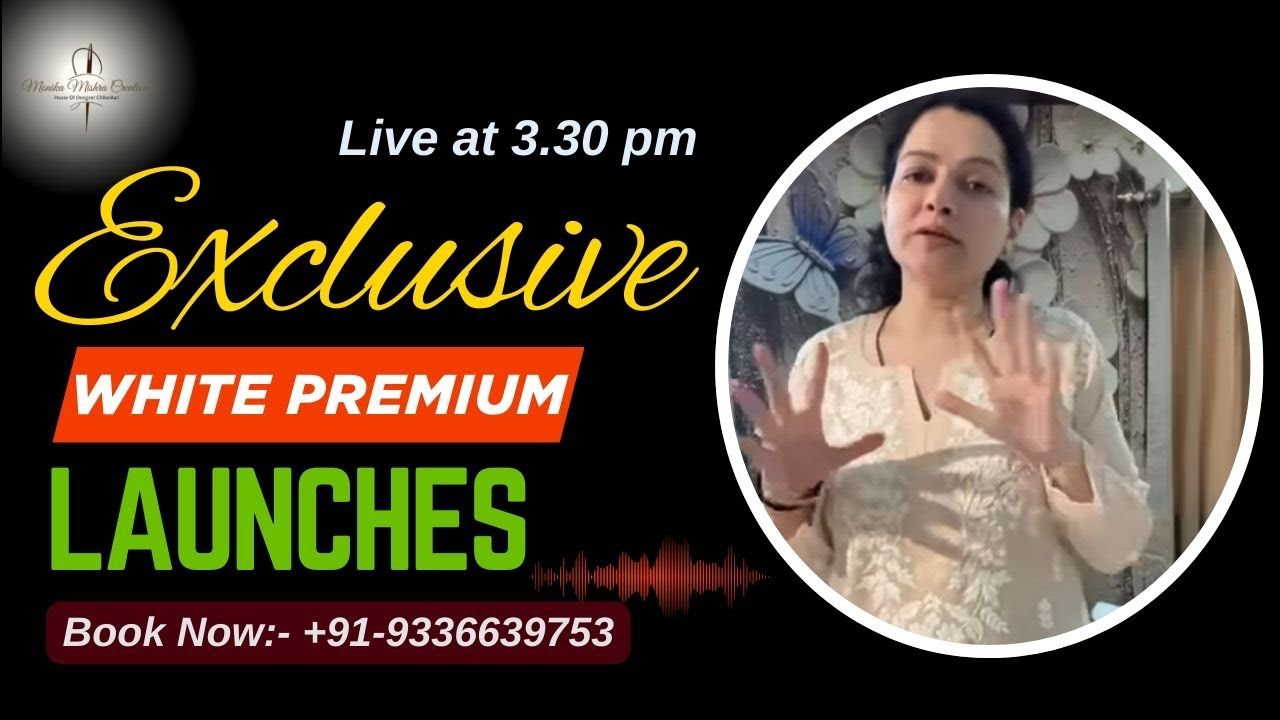Exclusive White Launches 🤍|MMC PREMIUM 🧿| Festive Collection 🔥