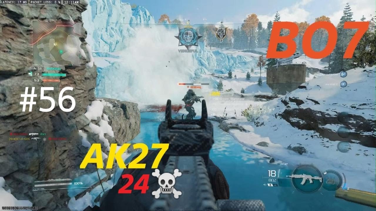 Call of Duty BO7- AK27 gameplay on RETRIEVAL (No Commentary)