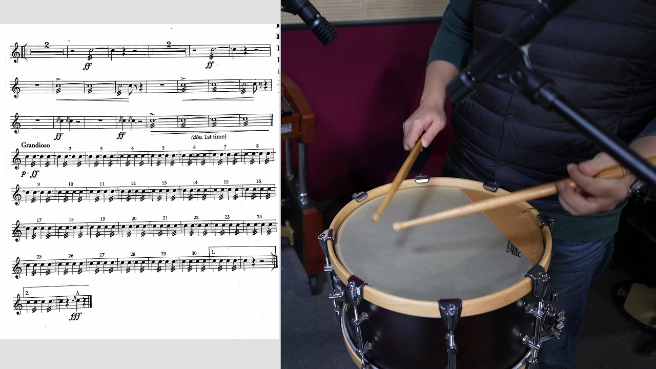 The Stars and Stripes Forever march행진곡 스네어드럼 커버#스네어드럼커버#snare#pearlphilharmonic#march