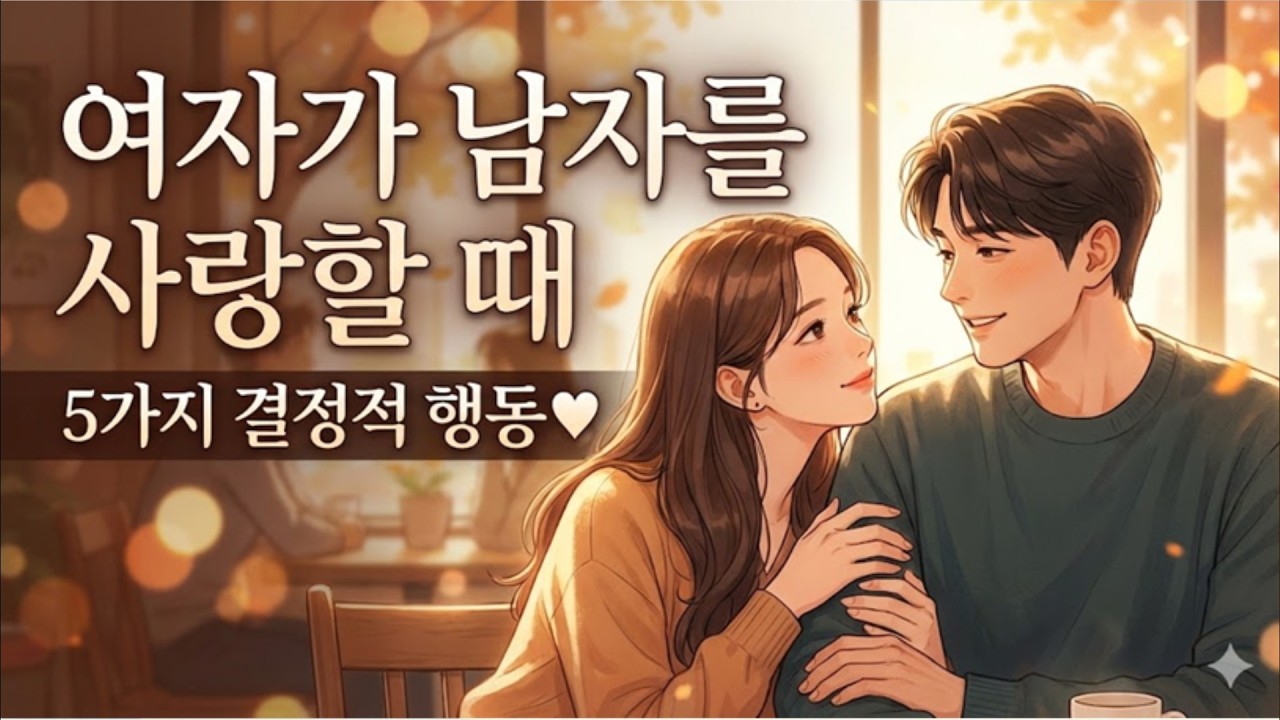 남자가 여자를 사랑할 때 vs. 여자가 남자를 사랑할 때