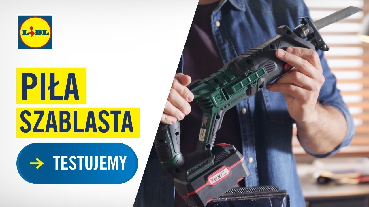 Akumulatorowa piła szablasta PARKSIDE PSSA 20-Li A1 🔧 | LIDL.PL