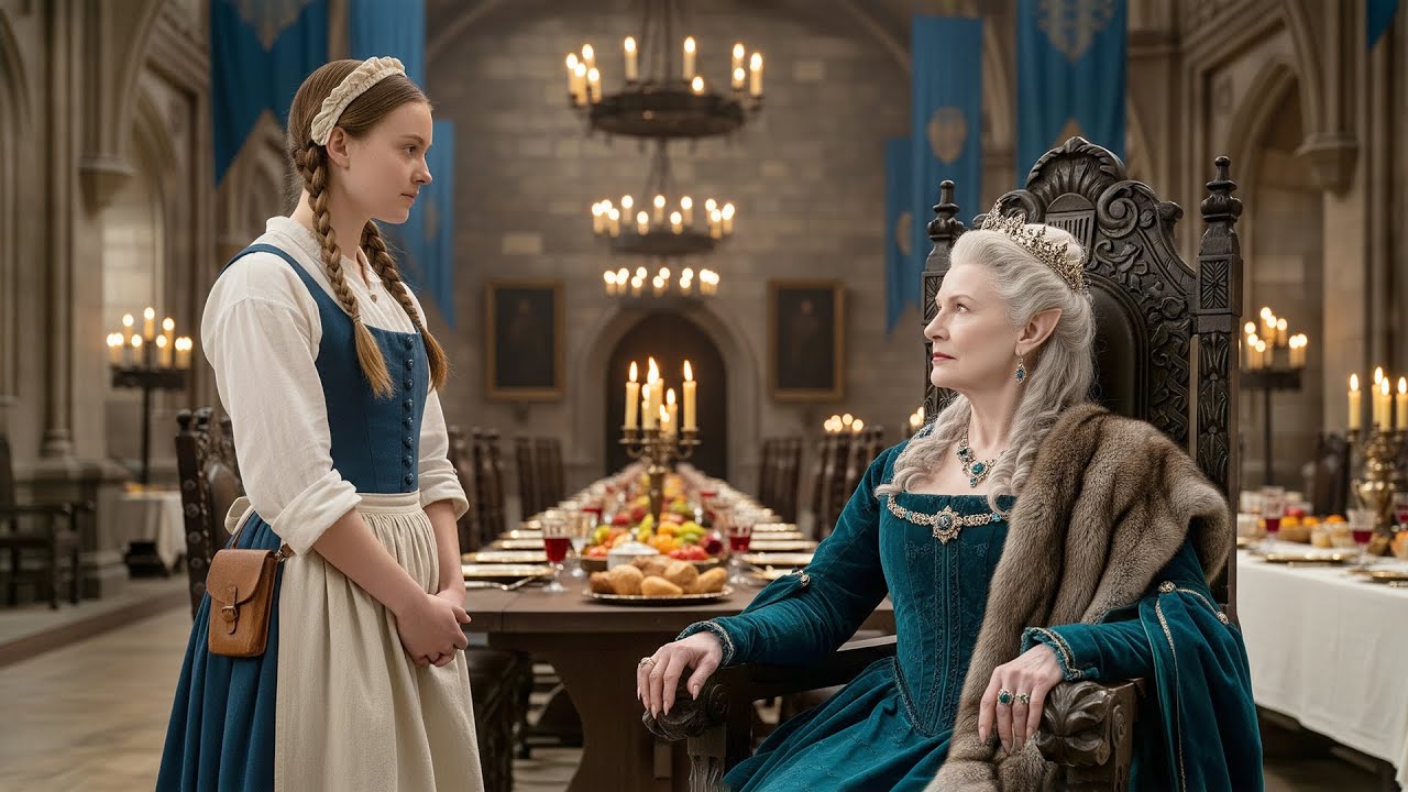A Waitress Spoke to the Vampire King’s Matriarch — Her Ancient Tongue Silenced the Court