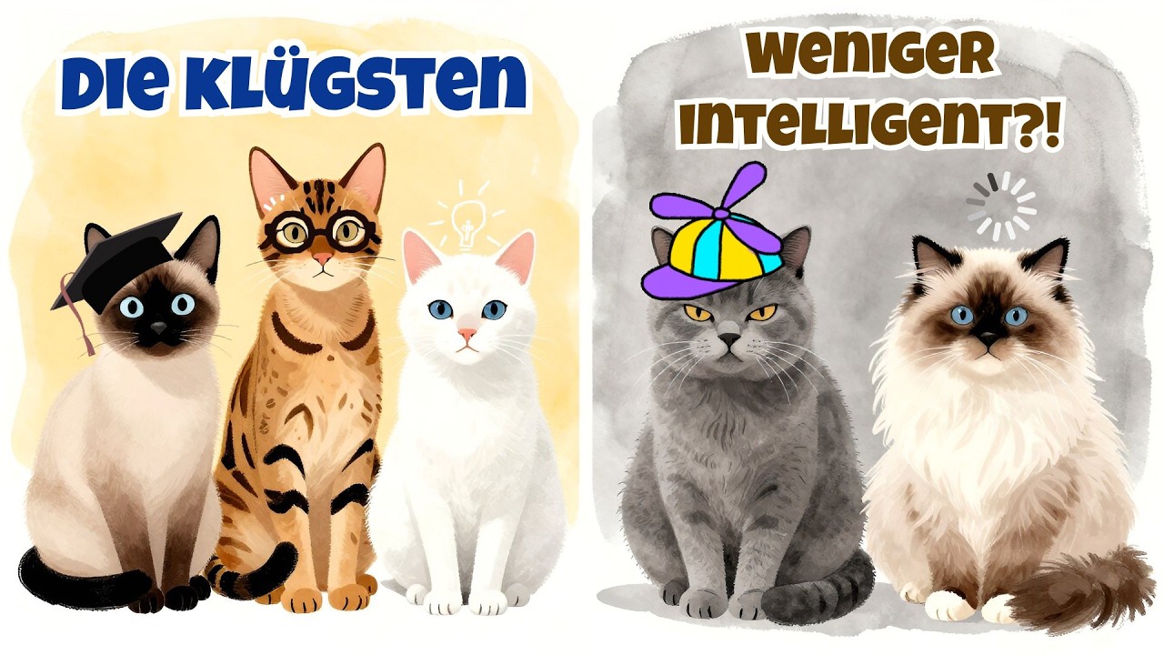 Die intelligentesten Katzenrassen -  Stimmt das wirklich?