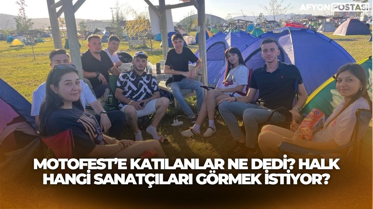 Motofest’e katılanlar ne dedi? Halk hangi sanatçıları görmek istiyor?