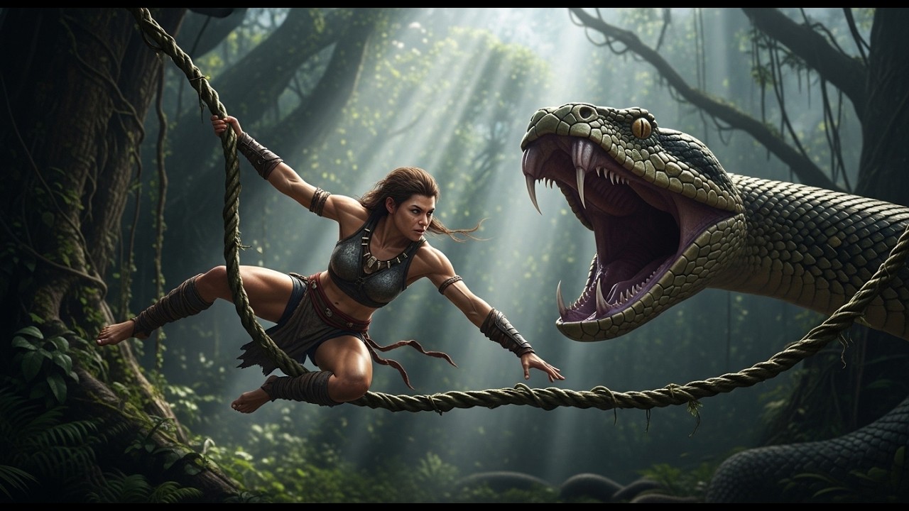 🟢 Titanoboa vs Homo heidelbergensis — The Canopy Ambush Nobody Survived