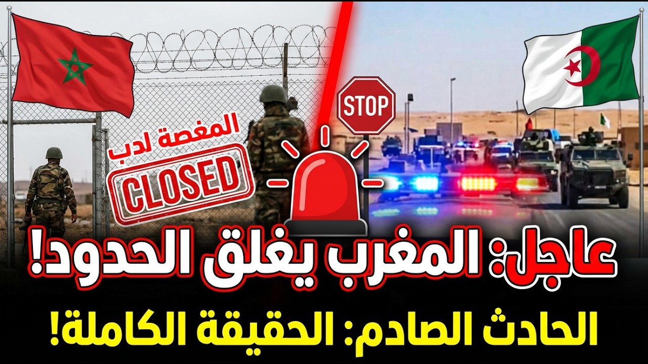 استنفار أمني مغربي على الحدود مع الجزائر: إجراءات صارمة ومنع الاقتراب!