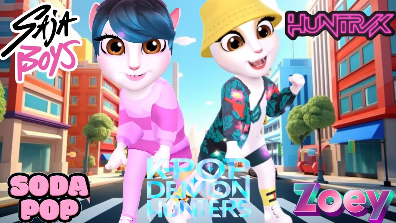 New Update! 🆕 Angela, Saja & Zoey Cosplay Challenge ✨ My Talking Angela 2 ! 