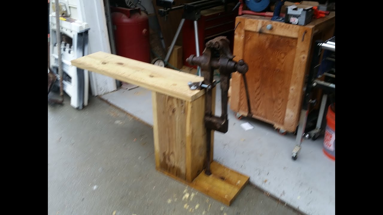 Blacksmith Leg Vise Stand