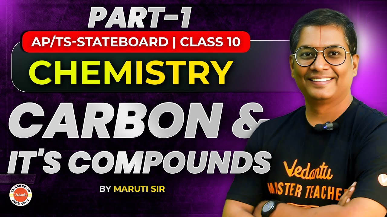 Carbon and Its Compounds - Part 1 🧪 | Class 10 Chemistry | AP & TS SSC 2026 | Maruti Sir