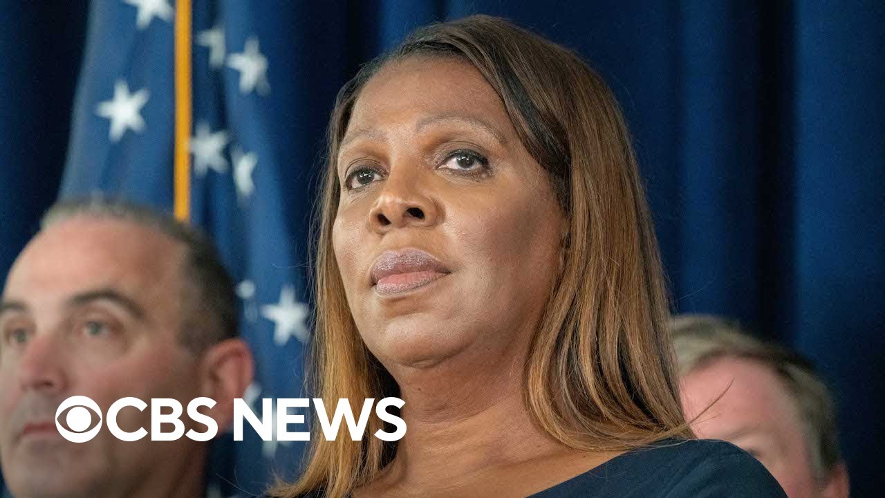 New York AG Letitia James files lawsuit against Trump, his 3 kids and company | full video