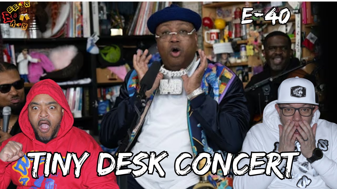 E-40 Brought the BAY to Tiny Desk!! 🔥🤯 Legendary Vibes!