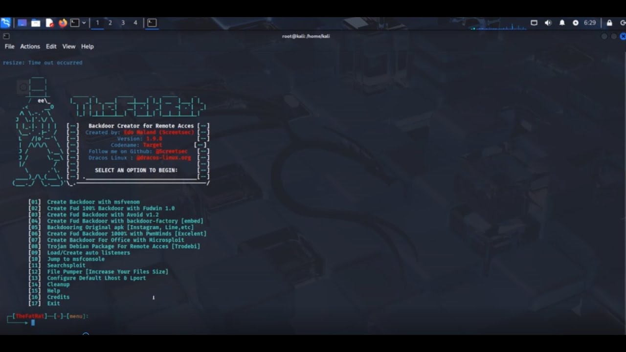 Android Hacking using Kali Linux and Metasploit Framework