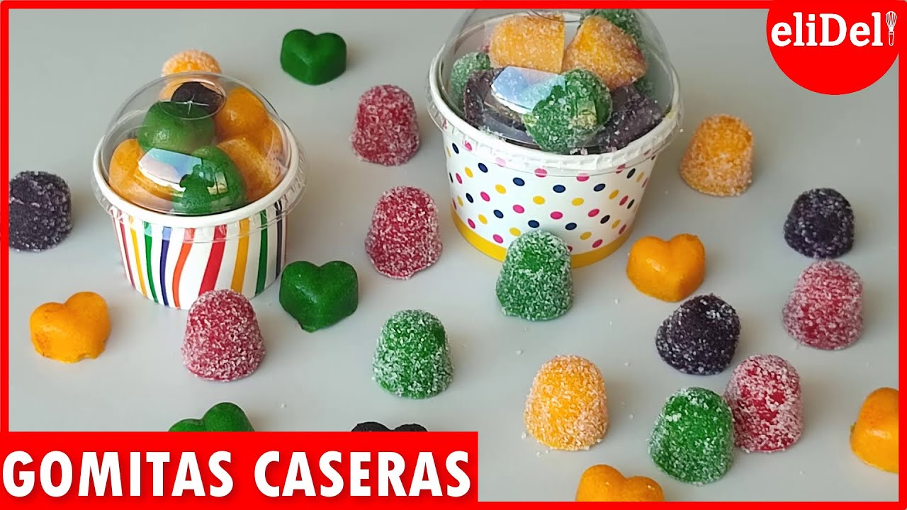 GOMITAS caseras SOLO 1️⃣ INGREDIENTE cómo hacer GOMITAS para VENDER💲
