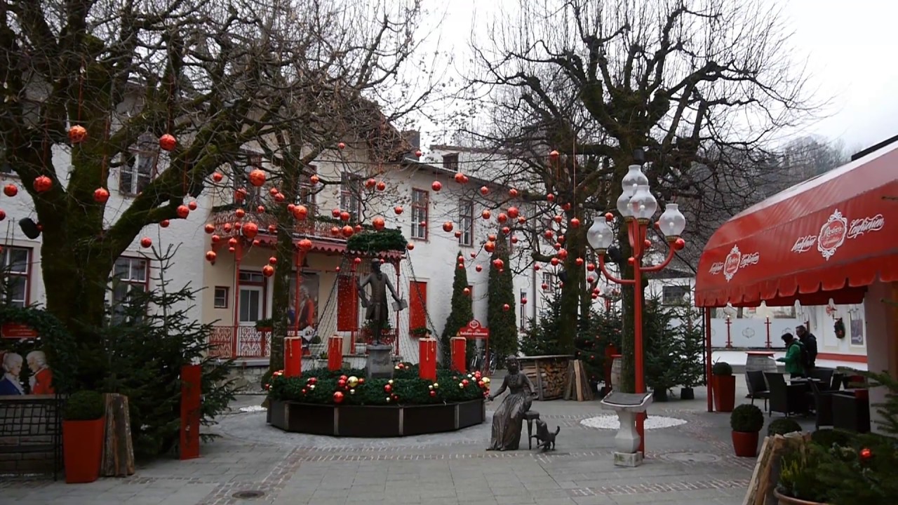 D: Bad Reichenhall. Oberbayern. Eindrücke aus der Innenstadt. Dezember 2018