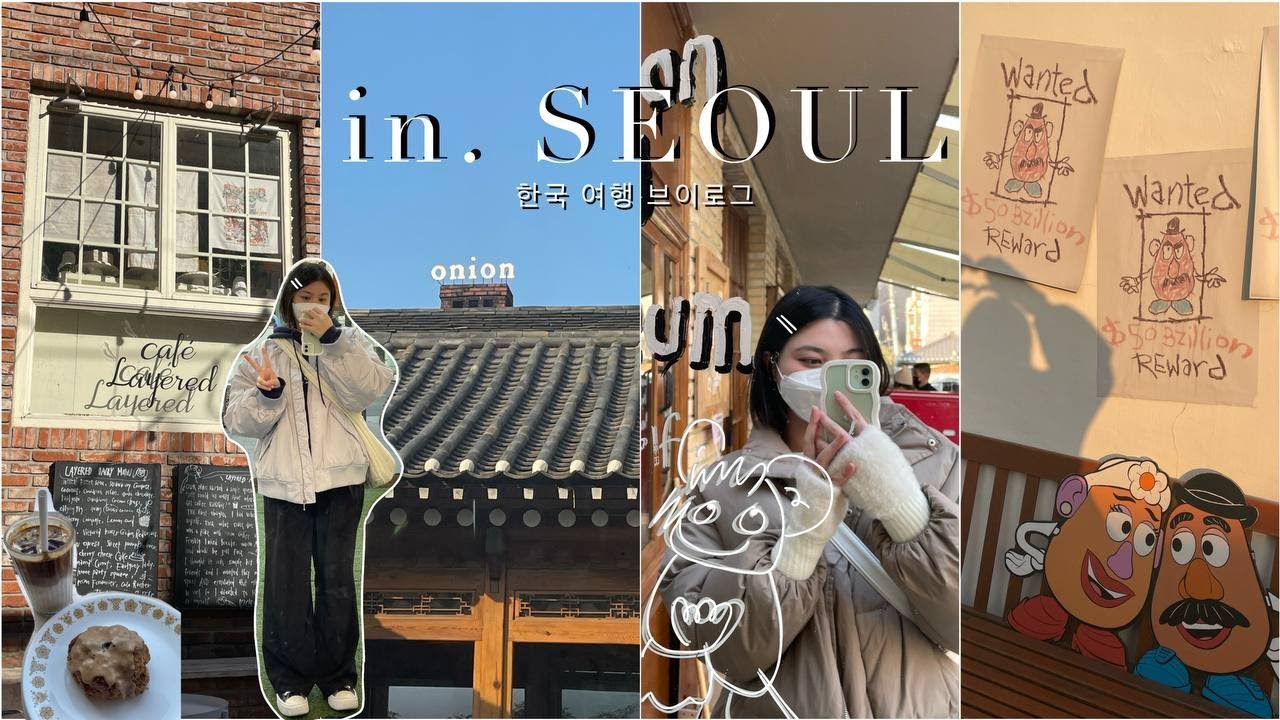 in.SEOUL Vlog 🇰🇷 한국 여행 브이로그 // Solo Travelling in Seoul, Cafe Hopping, Hybe Insight