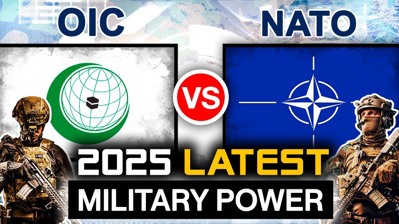 OIC vs NATO Military Power Comparison 2025 | NATO vs Muslim Military Power | NATO vs OIC