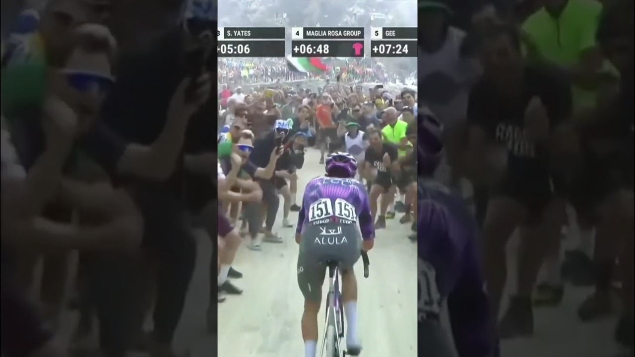 Absolutely epic! Chris Harper solo on the Colle delle Finestre #GirodItalia