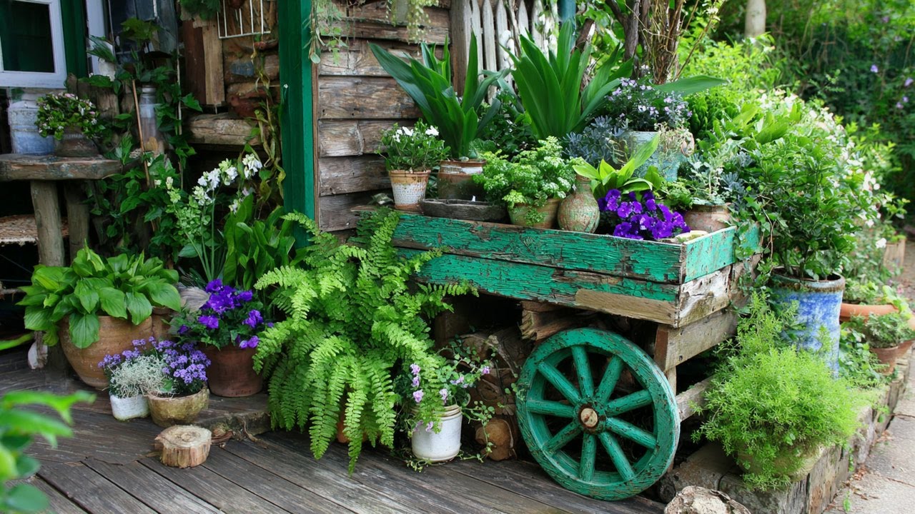 From Junk to WOW! Easy Recycled Garden Decor Ideas That Are Trending Right Now