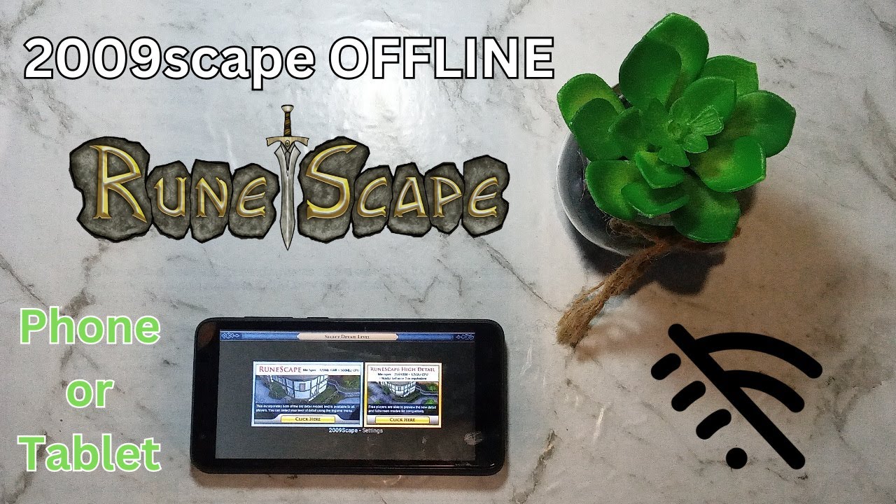 Play 2009 Runescape Offline on Android Phone or Tablet
