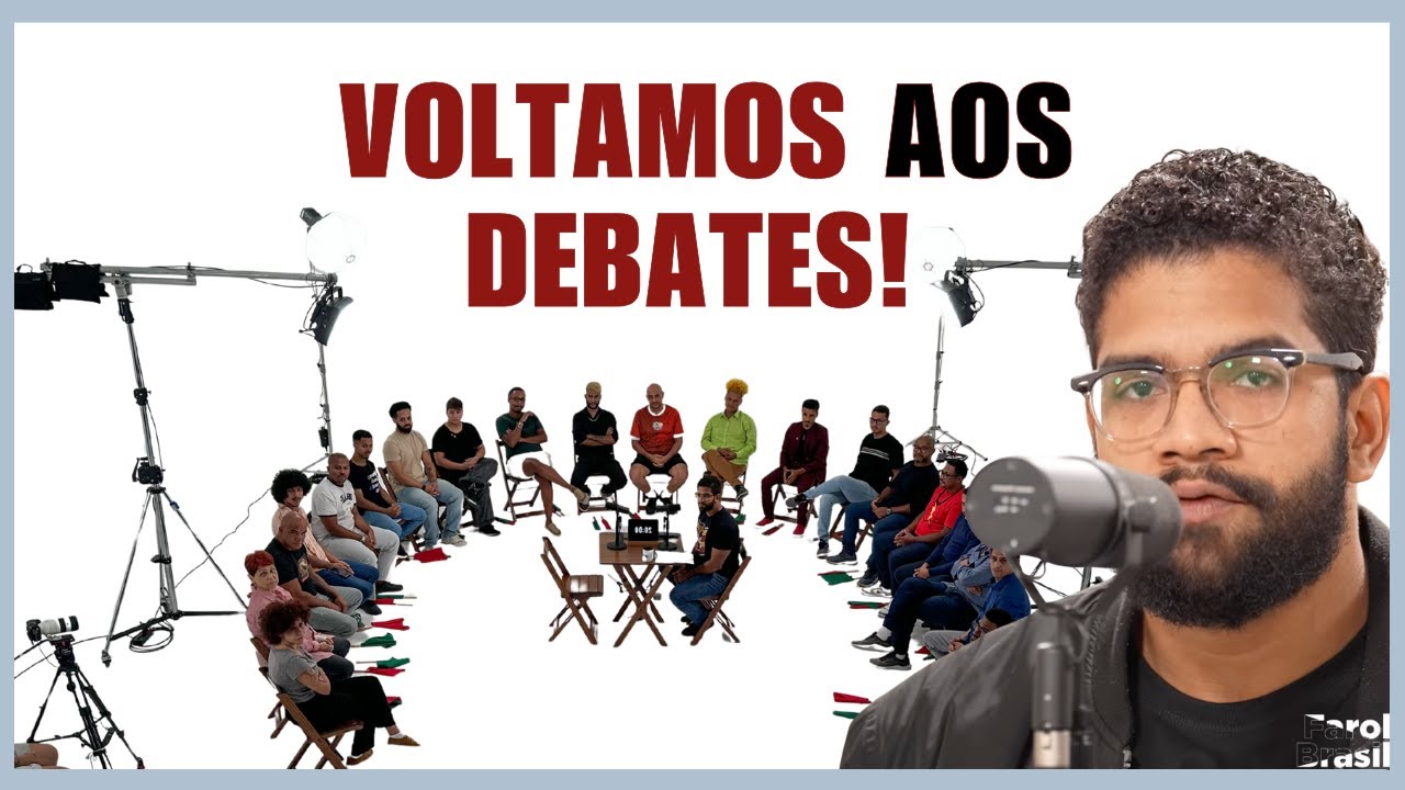Voltamos aos debates!