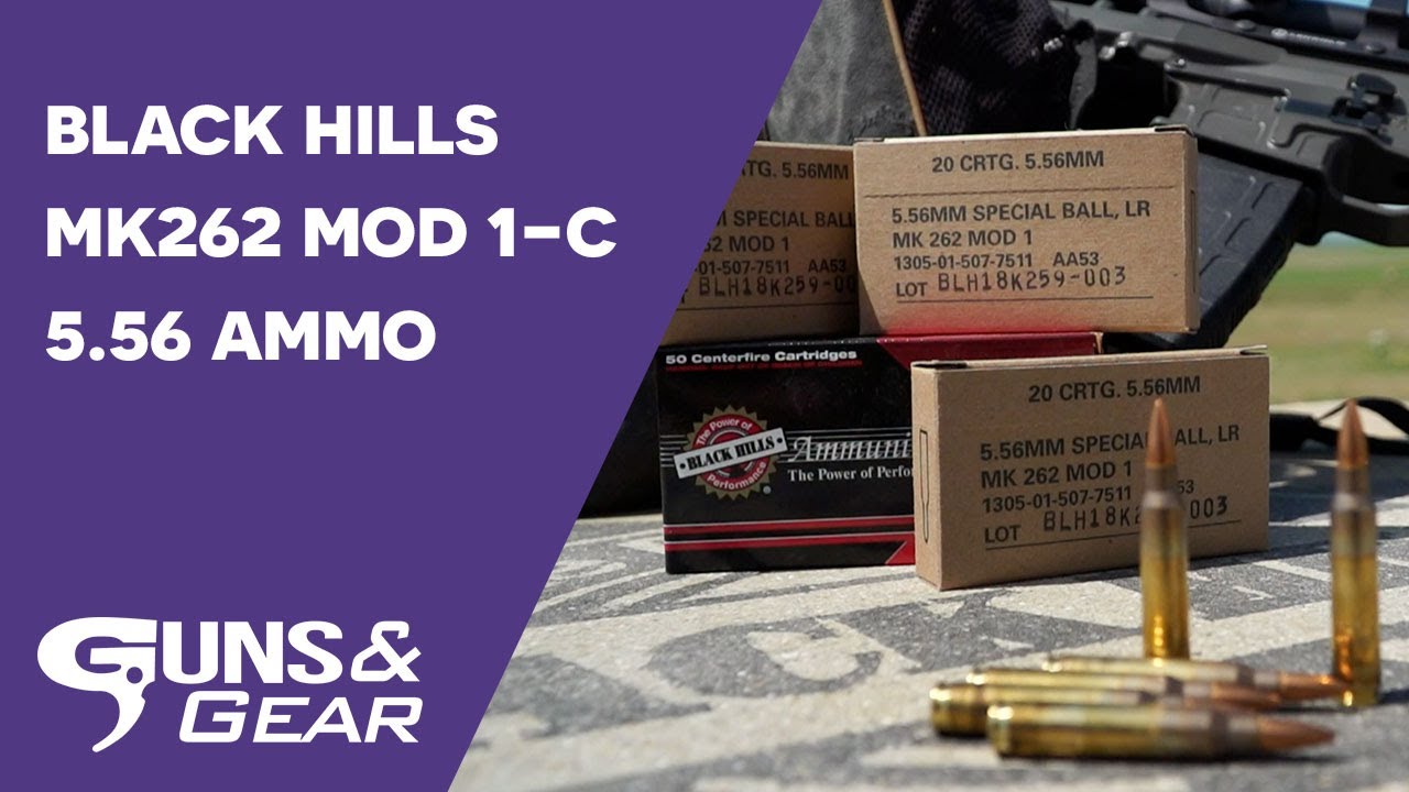Black Hills Ammo MK 262 MOD 1-C 5.56 | Guns & Gear