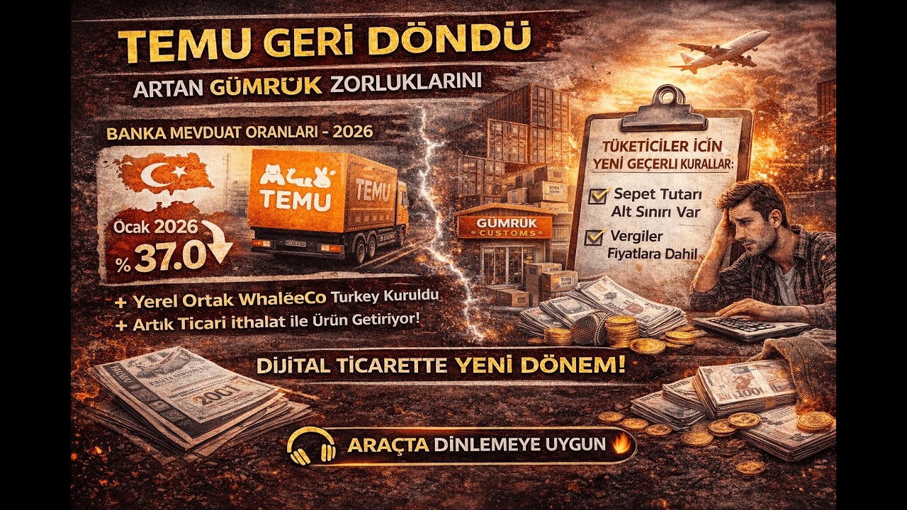 Temu Türkiye'de Devam Ediyor 580 TL Alt Limit Şartı!