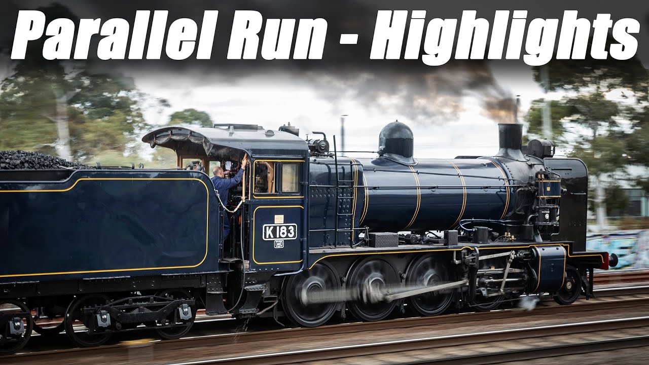 Steam vs Electric Parallel Run - Highlights Reel!