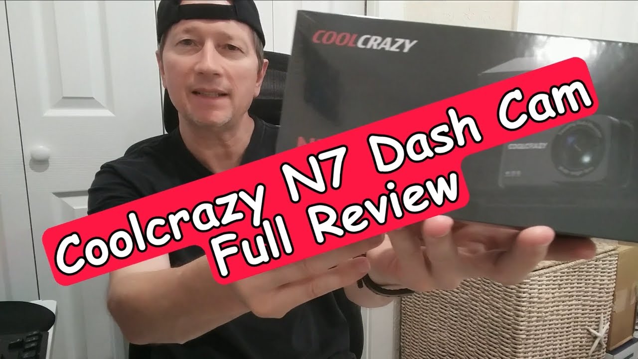 Coolcrazy N7 Dash Cam, 4K Dashcam for Cars Built-in GPS, 3.2 IPS Screen, Full Review
