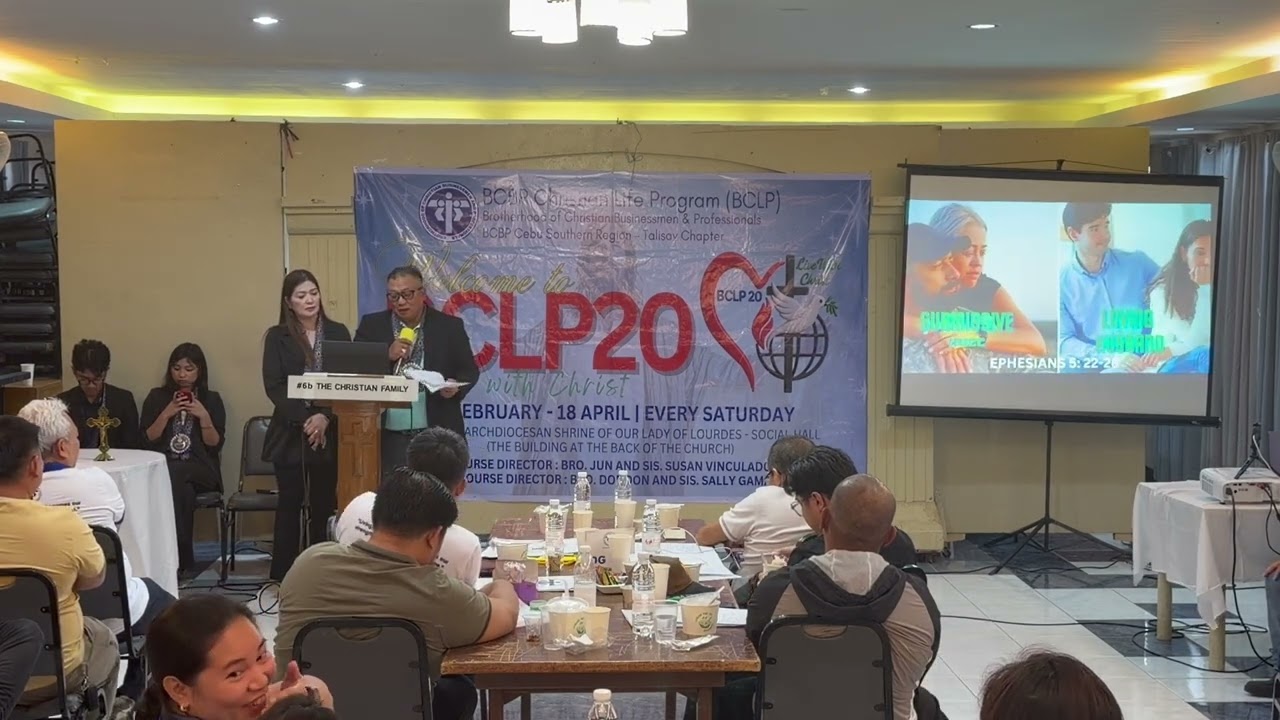 THE CHRISTIAN FAMILY TALK - BCLP 20 BCBP TALISAY - BY PACA FAMILY